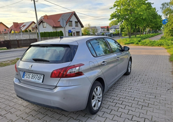 Peugeot 308 cena 26900 przebieg: 250000, rok produkcji 2016 z Łobez małe 67